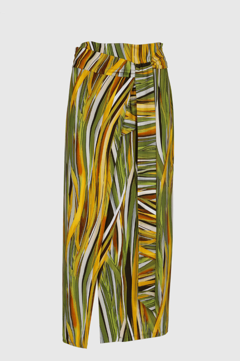 Twill-Print Suit
