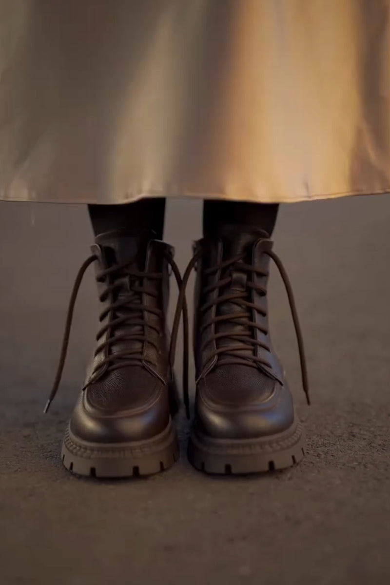 Women's Retro Platform Boots
