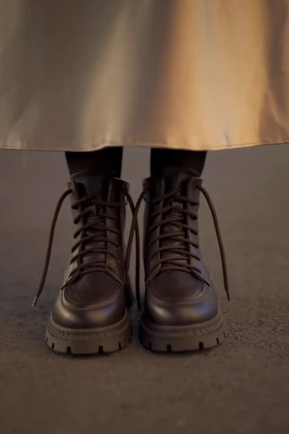 Women's Retro Platform Boots