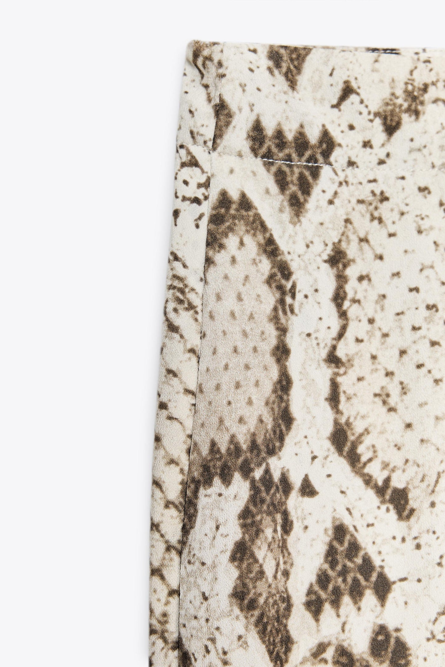 Ruffled Snake Long-sleeved Trousers Casual Two-piece Set