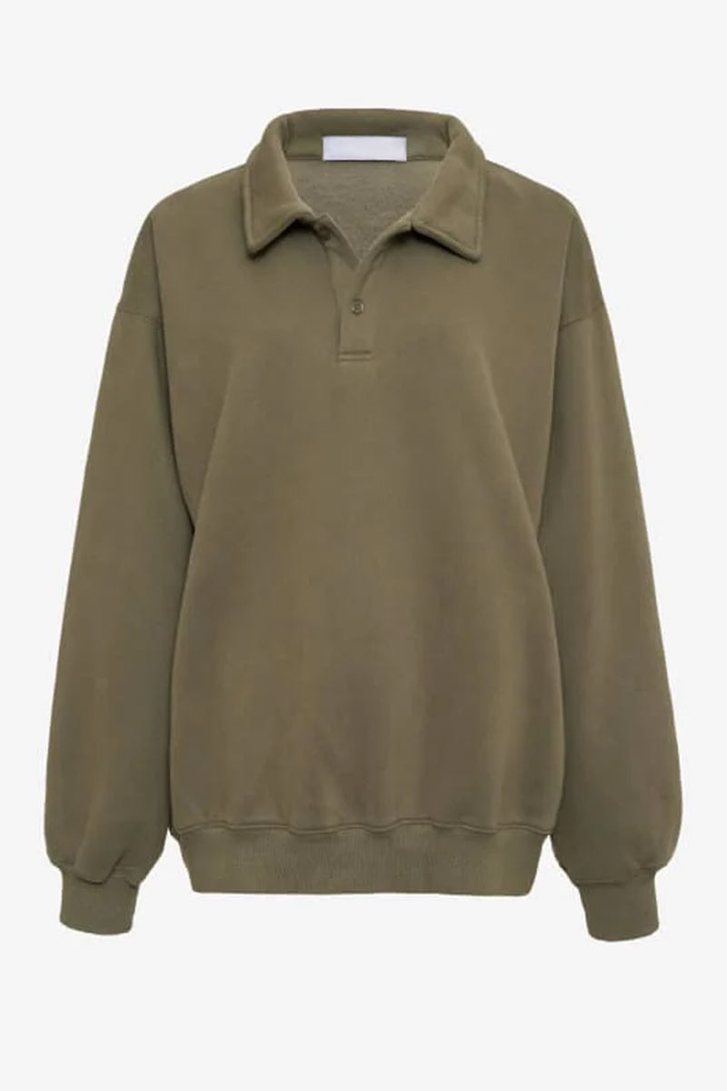 Dark Gray Ladies Autumn Pullover