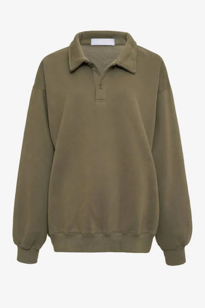 Dark Gray Ladies Autumn Pullover