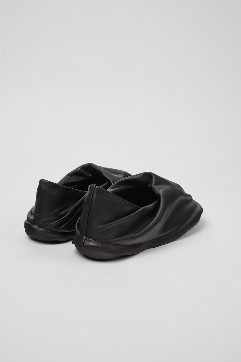 Women's Black Leather Shoes