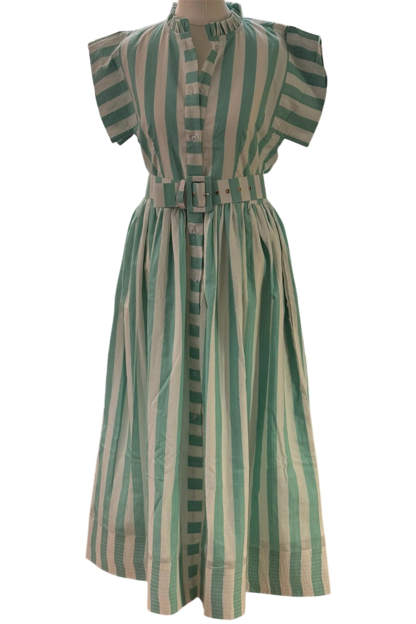 Mint Green Sleeveless Dress