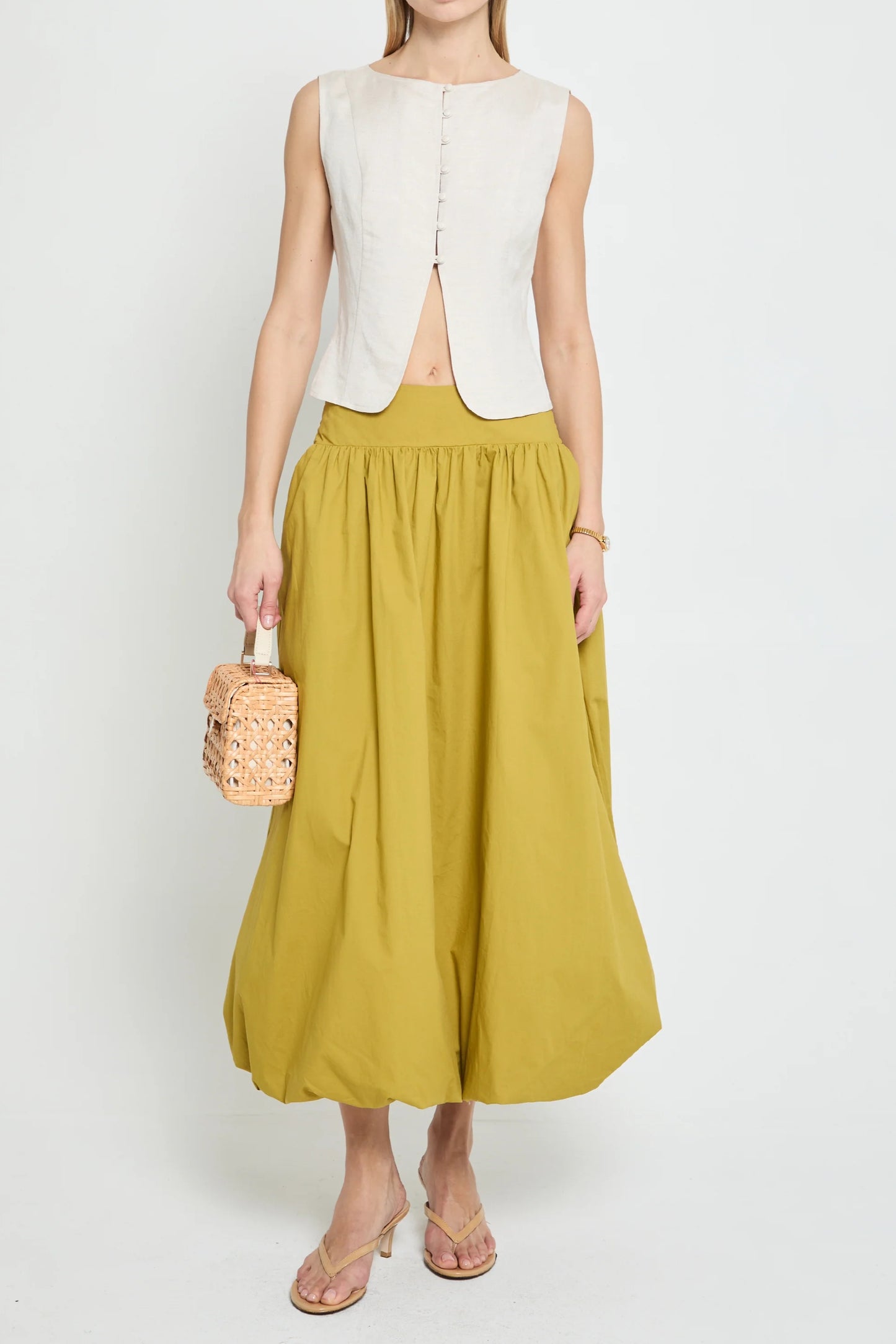 Stylish Maxi Bubble Skirt