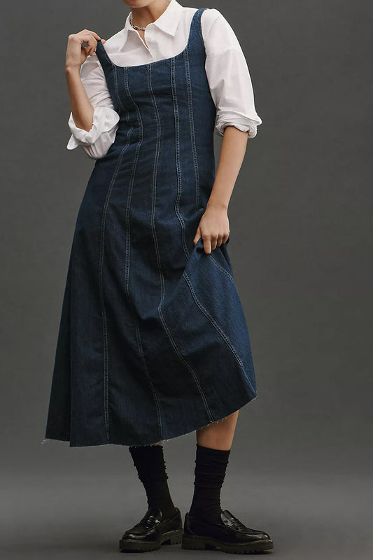 Denim Midi Dress