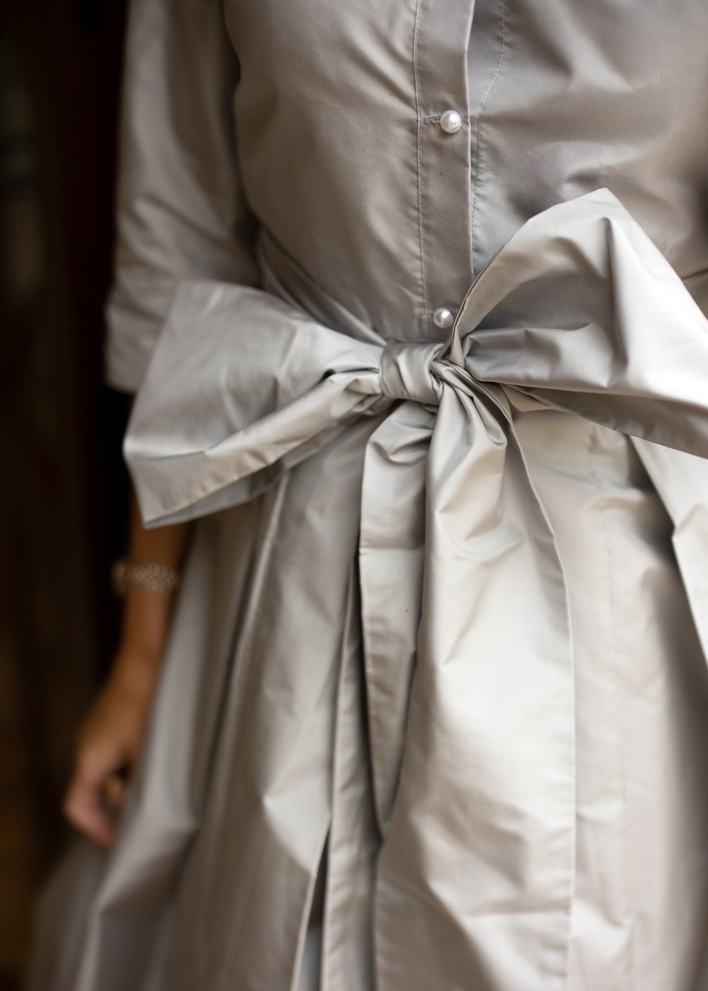 Solid Color Long Shirt Dress