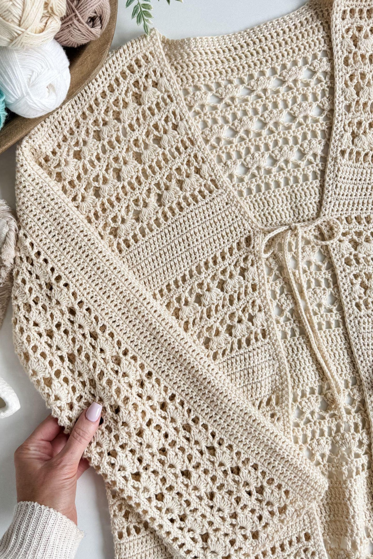 Knit Cutout Cardigan