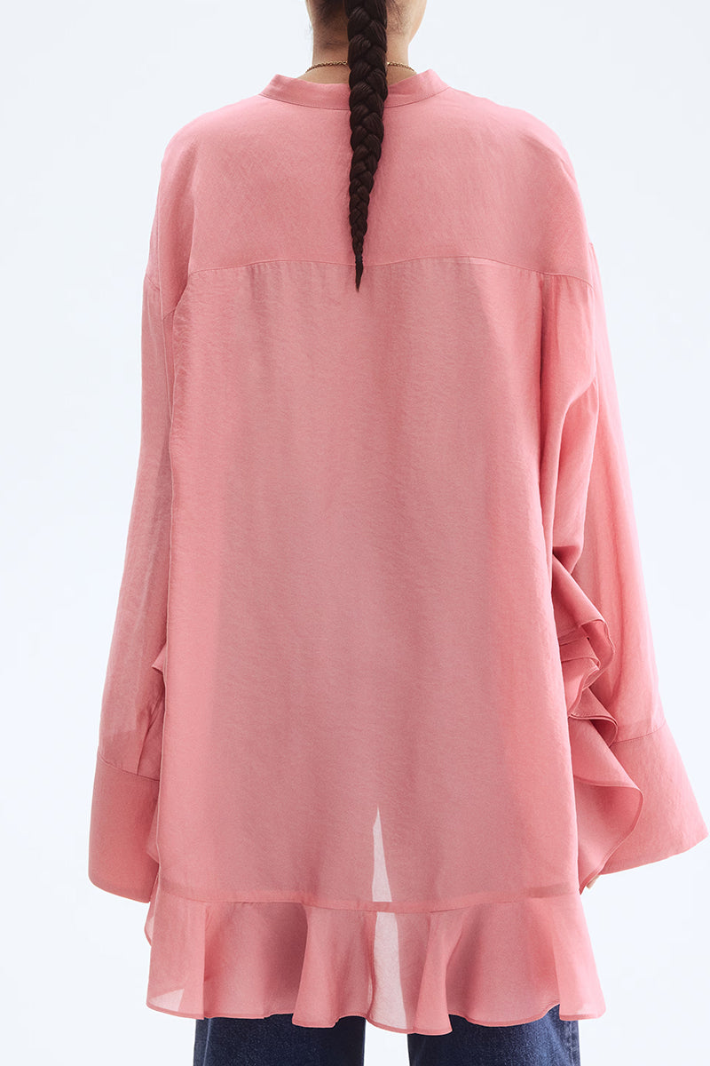 Fashion Loose Casual Design Sense Shirt Top
