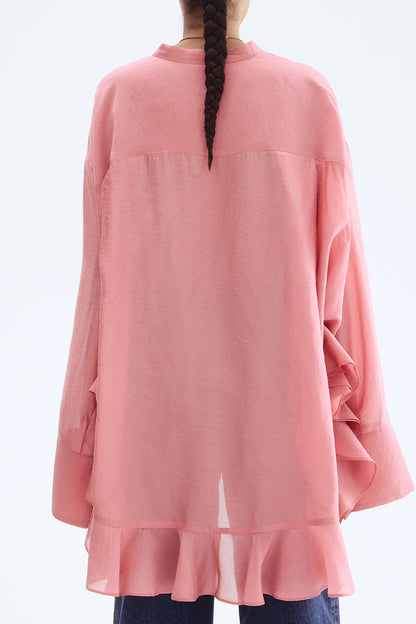 Fashion Loose Casual Design Sense Shirt Top