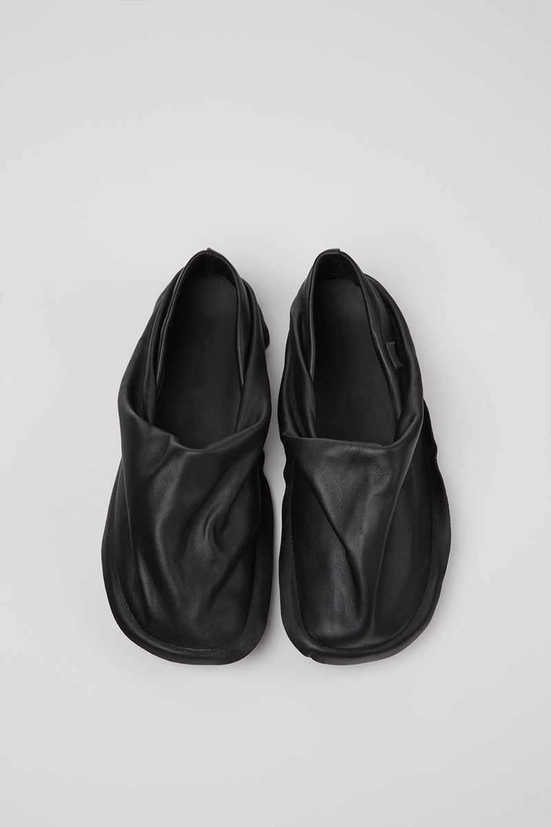 Women's Black Leather Shoes