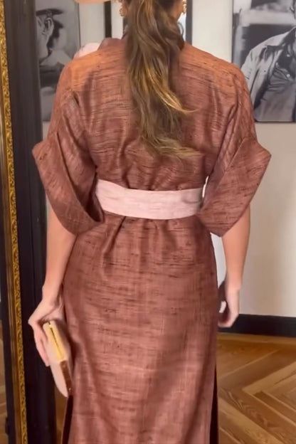 Brown Robe Coat