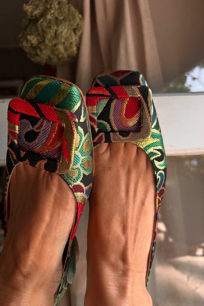 Embroidered Women's Shoes