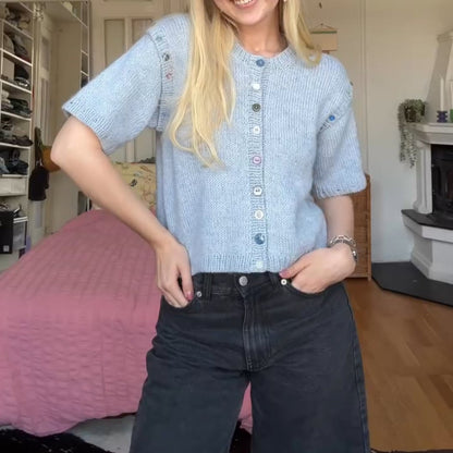 Buttoned Sweater