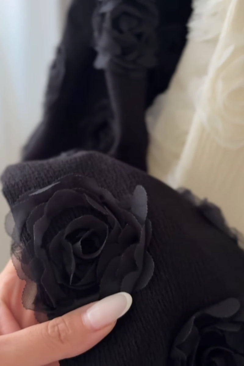 Three-dimensional Flower Small Fragrant Style Coat