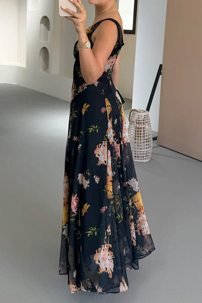 Sleeveless Sexy Long Dress Fashion Dress