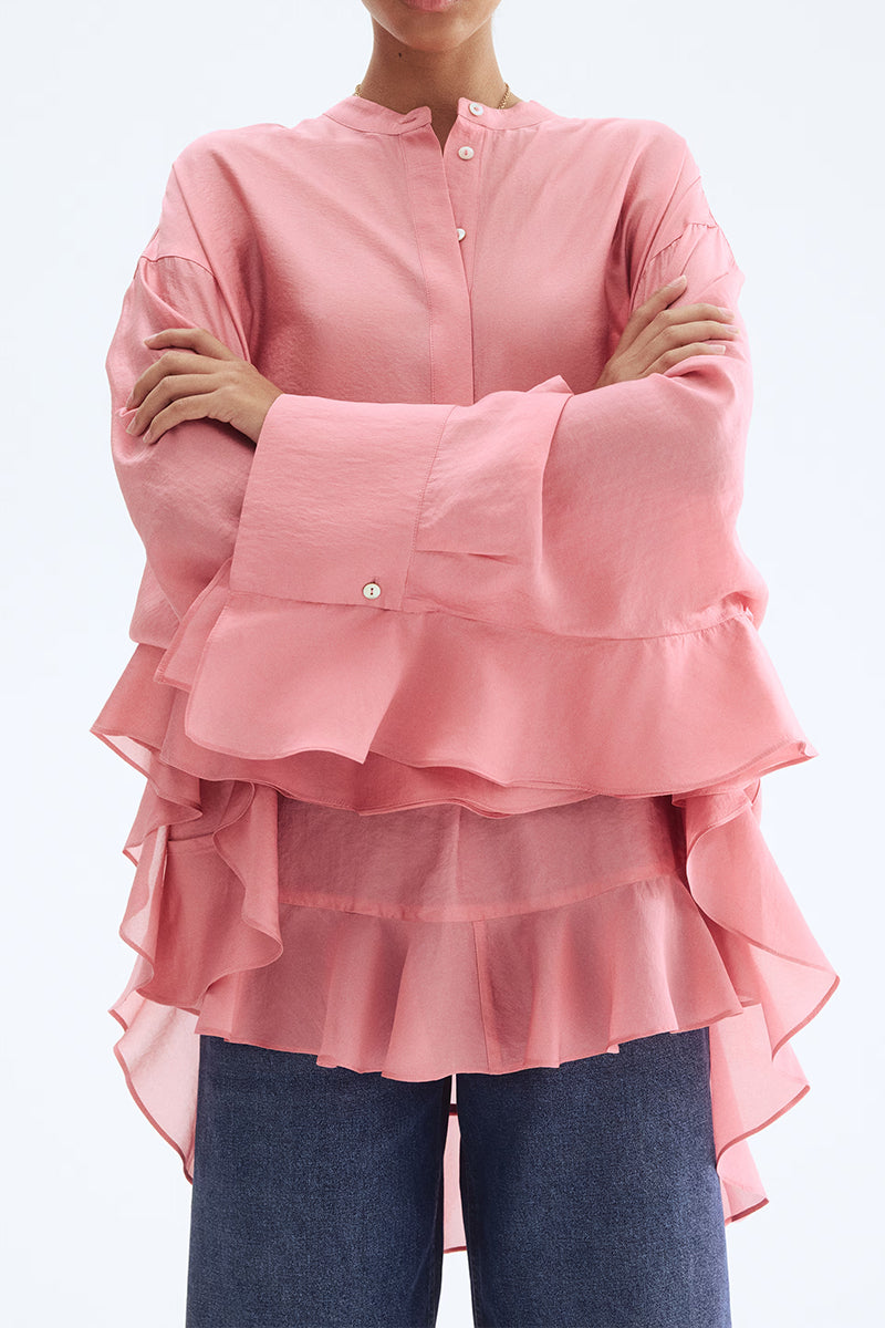 Fashion Loose Casual Design Sense Shirt Top