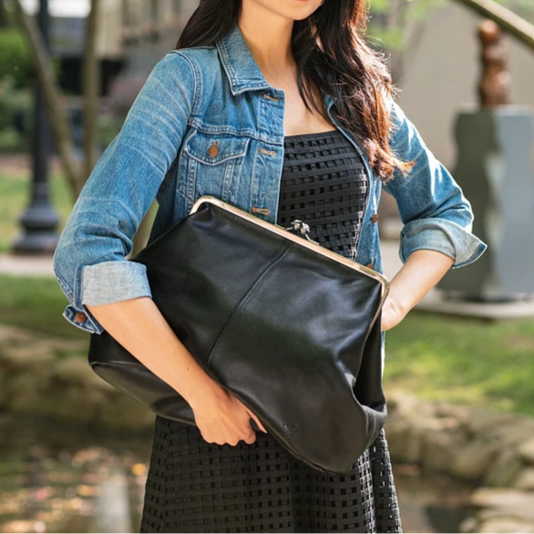 Fashion Flower Buckle Handbag