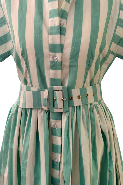 Mint Green Sleeveless Dress