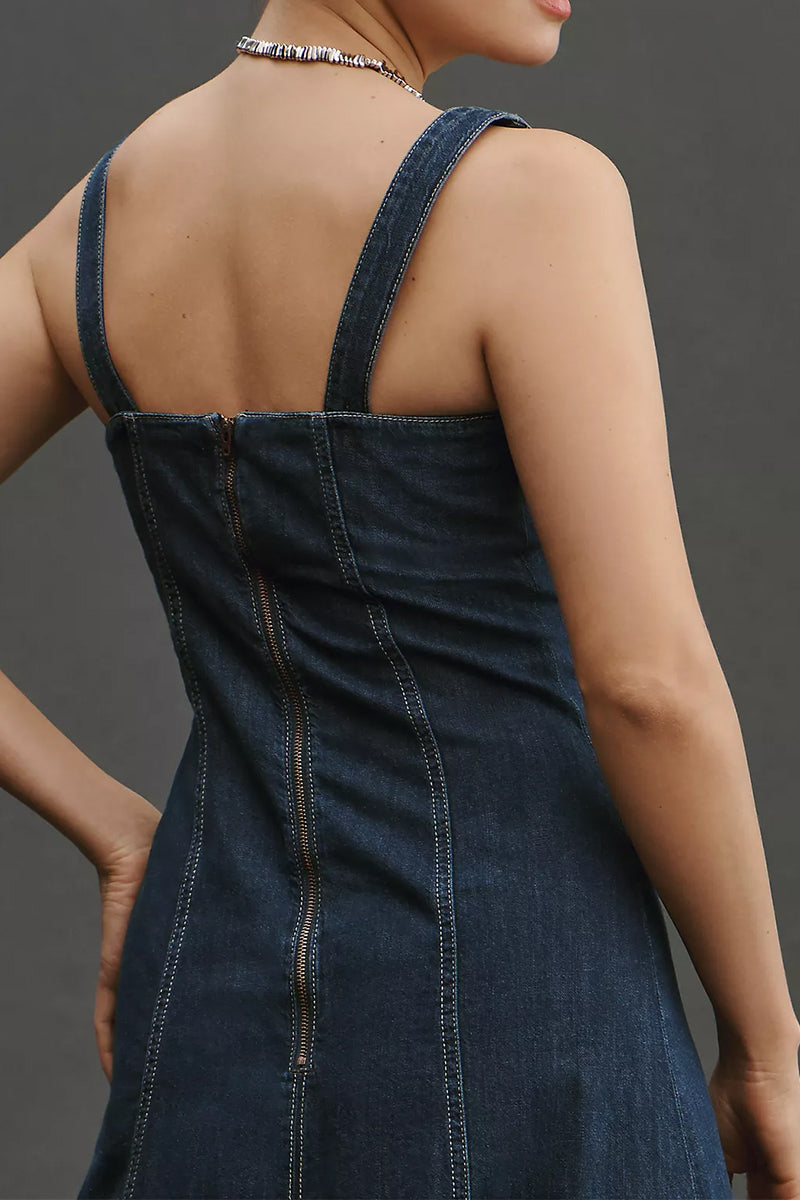 Denim Midi Dress