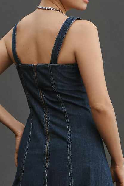 Denim Midi Dress