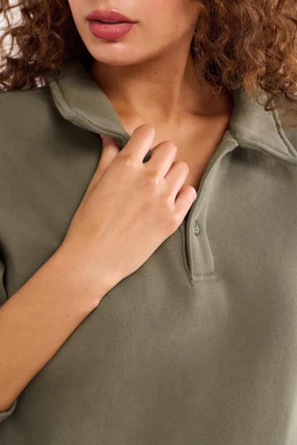 Dark Gray Ladies Autumn Pullover