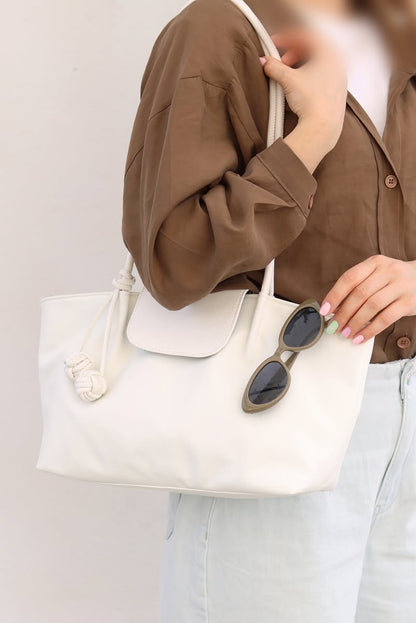 Shallow Series Cute Ball Hanging Handbag