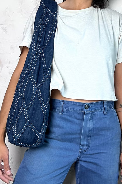 Denim Shoulder Bag