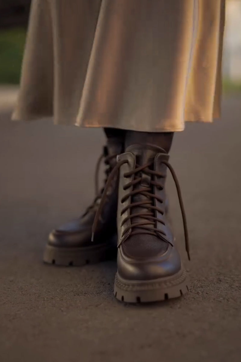 Women's Retro Platform Boots