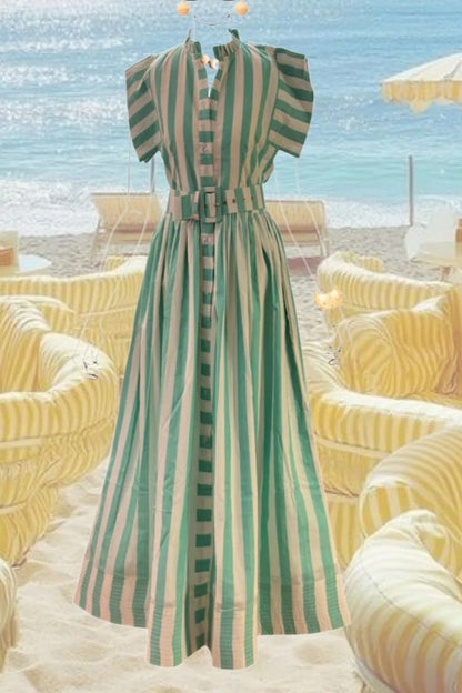 Mint Green Sleeveless Dress