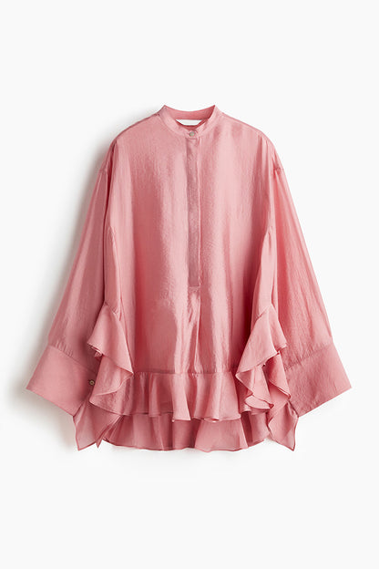 Fashion Loose Casual Design Sense Shirt Top