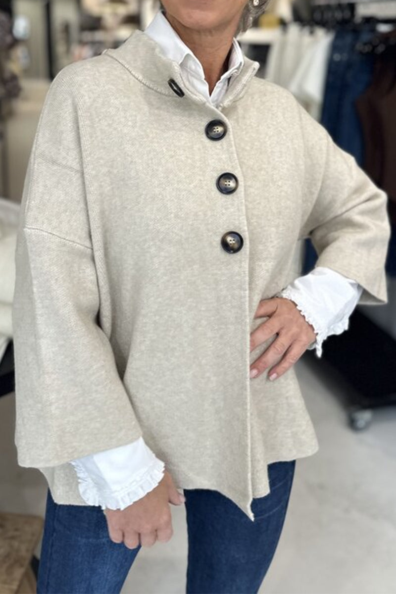 Beige Loose Jacket