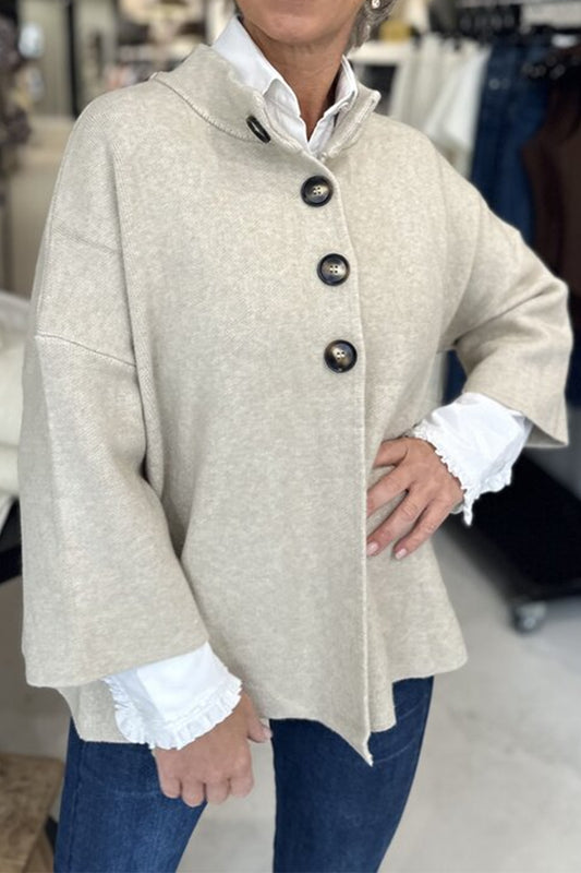 Beige Loose Jacket