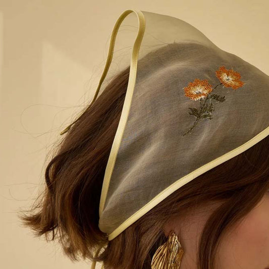 Embroidered Bandana