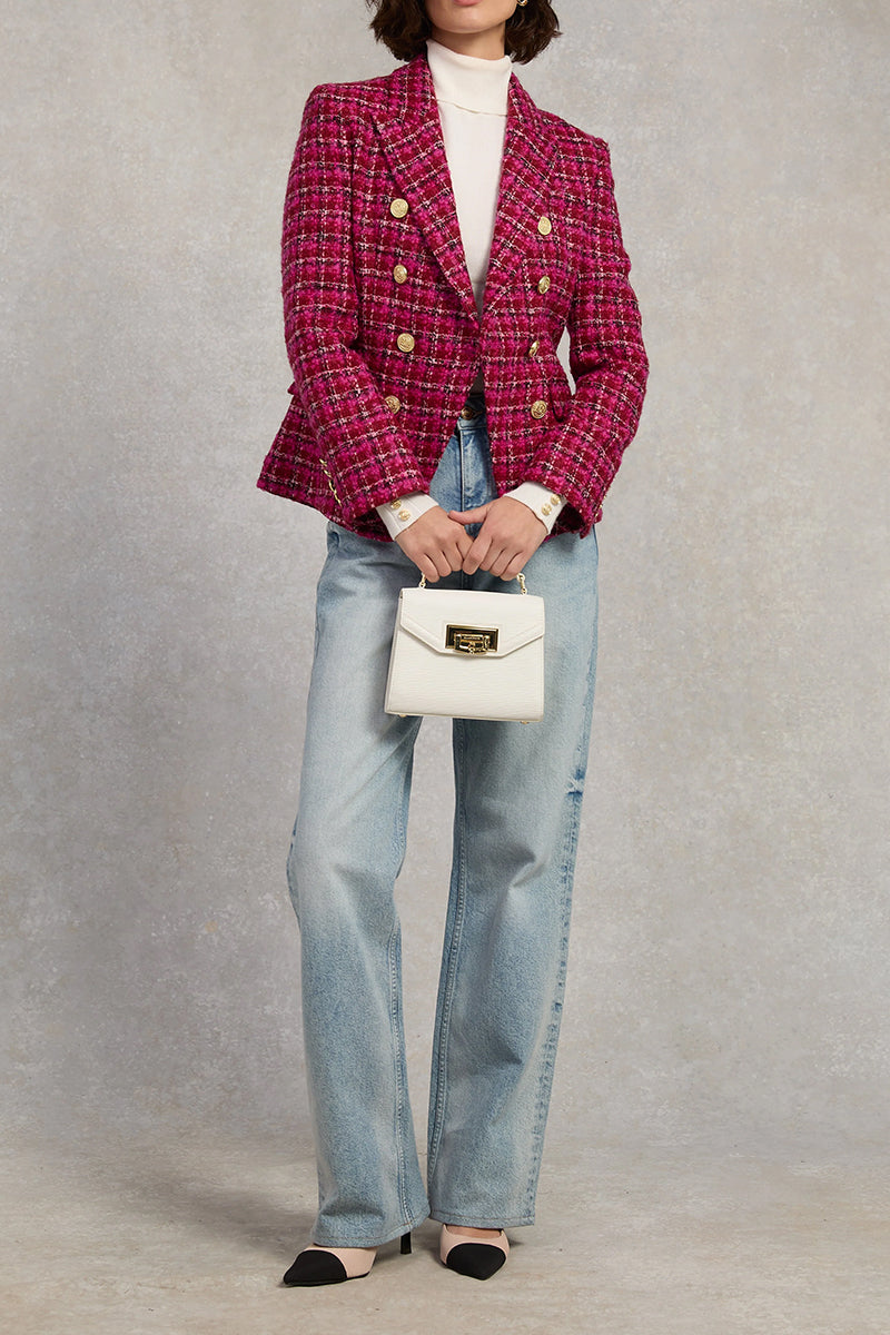 Vintage Plaid Blazer