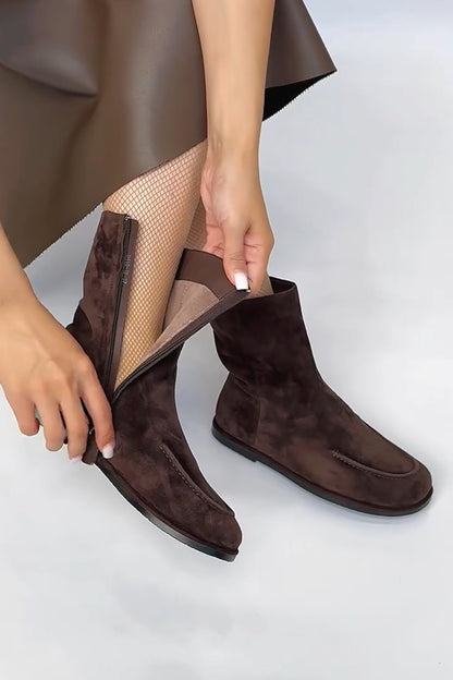 Soft Suede Booties