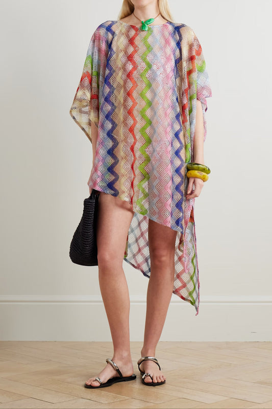 Rainbow Vertical Gown