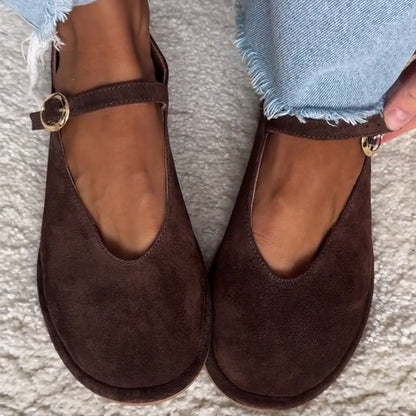 Suede Flats