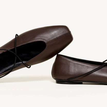 Women's Cross Elastic Leather Shoes