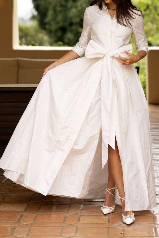 Shirt Elegant Long Gown