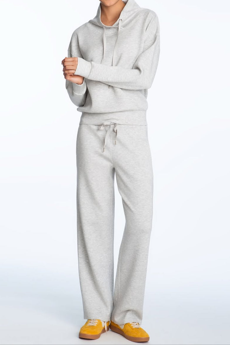 Gray Knitted Casual Lounge Set