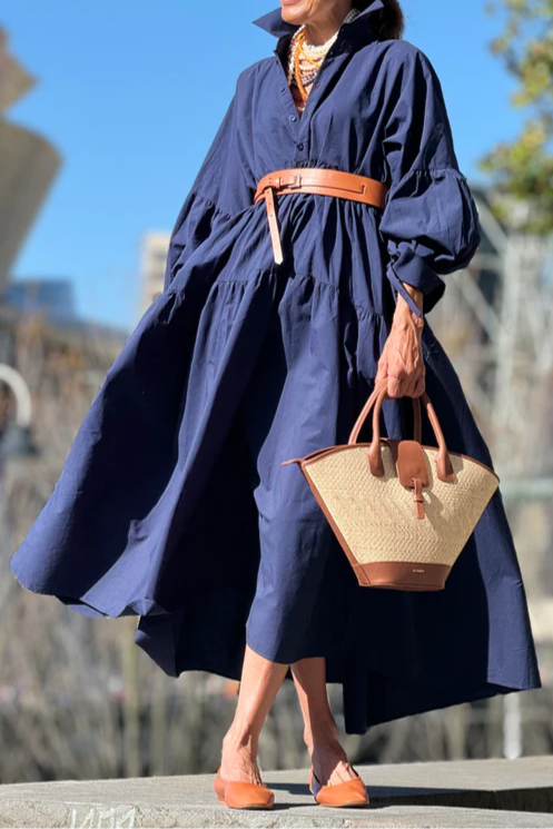 Navy Blue Dress