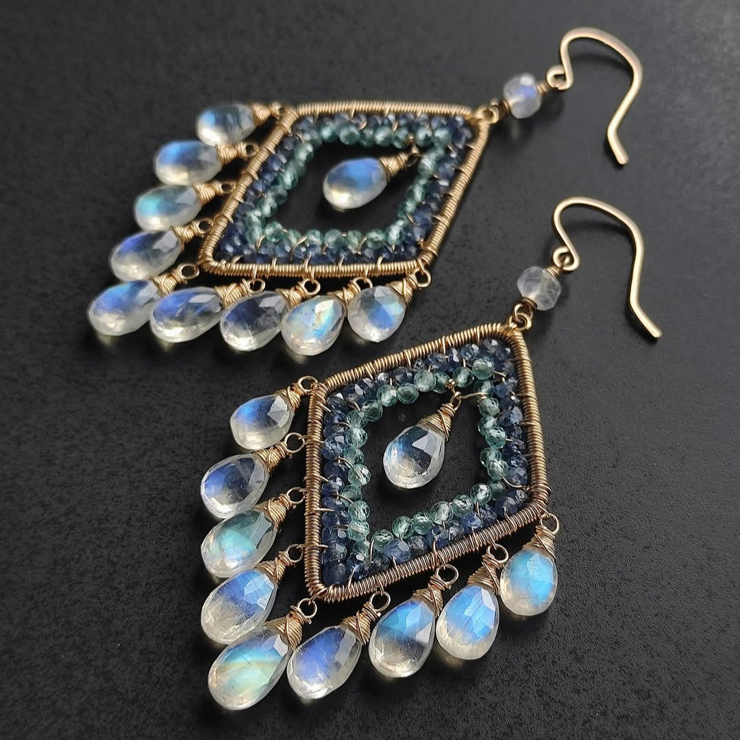Diamond Drop Diamond Earrings