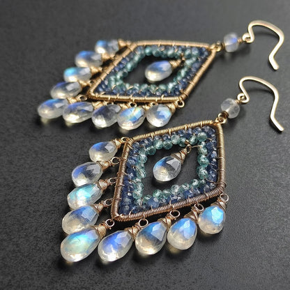 Diamond Drop Diamond Earrings