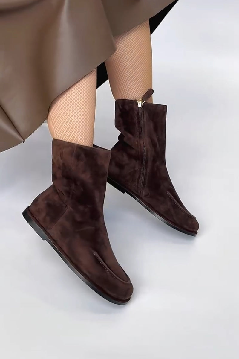 Soft Suede Booties