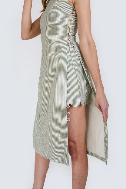 Pinstripe Elegant Dress