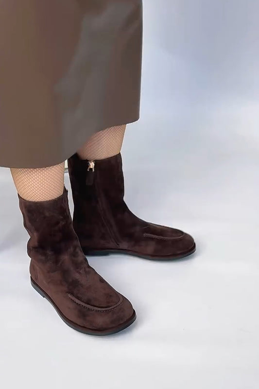 Soft Suede Booties