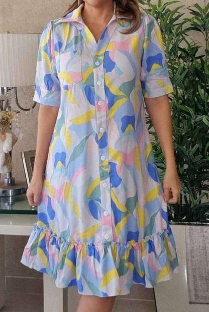 Heather Loose Shirt Dress