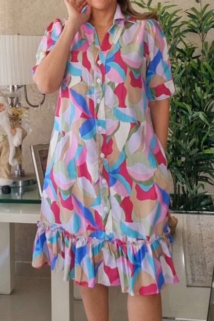 Heather Loose Shirt Dress