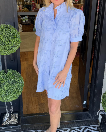 Breezy Embroidery Dress